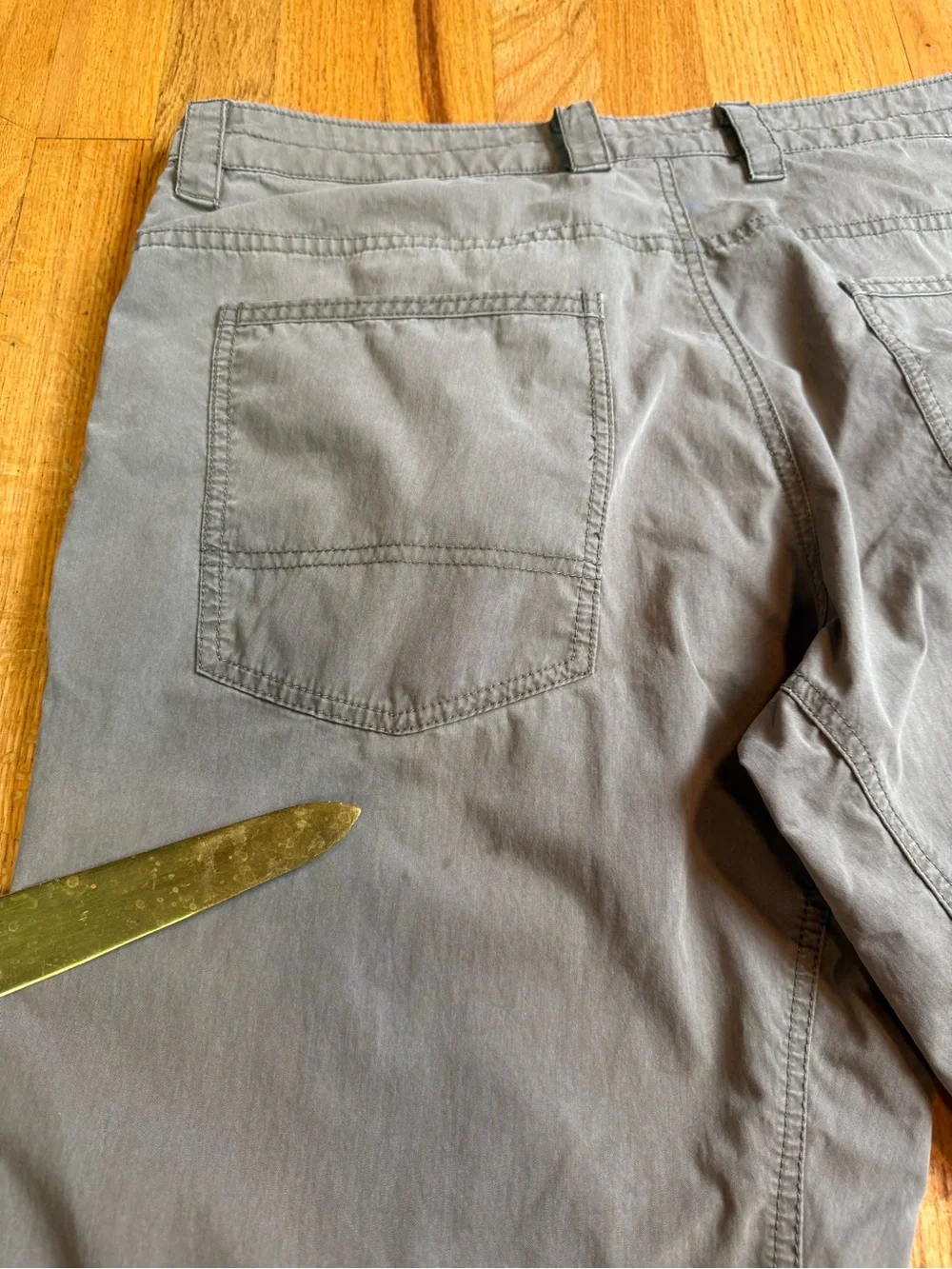 Patagonia Tenpenny Pants Tan Khaki Men’s Size 36x 31 Organic Cotton 56840 READ